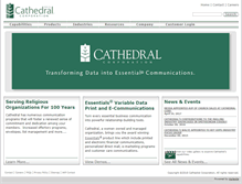 Tablet Screenshot of cathedralcorporation.com
